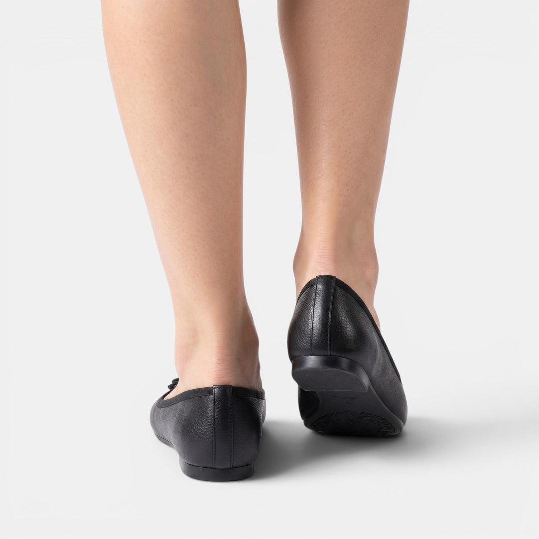 Dames Ballerina's | Zwart, Strikdetail | Comfortabel voor Elke Dag