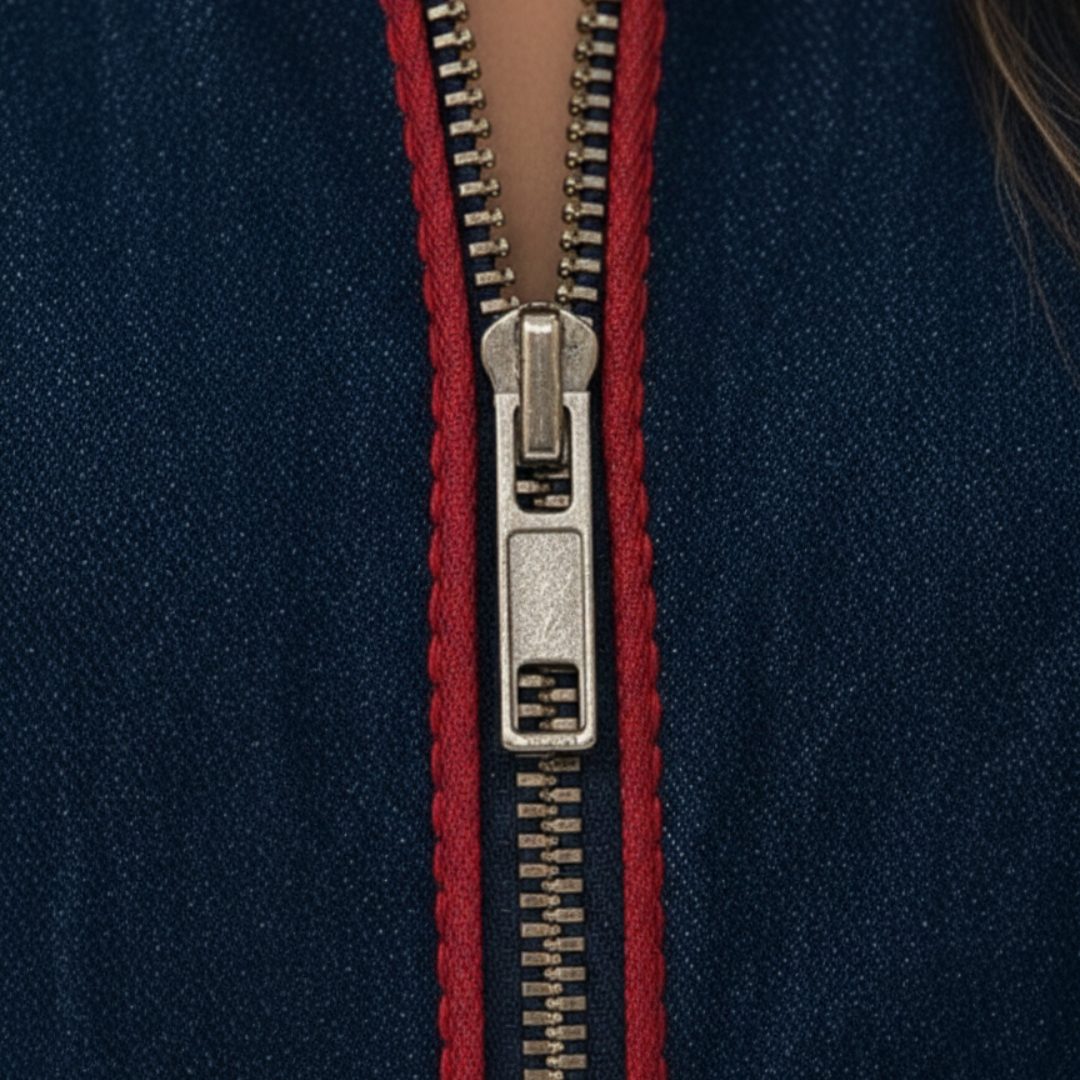 Marnie | Jeansjumpsuit met wijde pijpen en lange mouwen voor dames