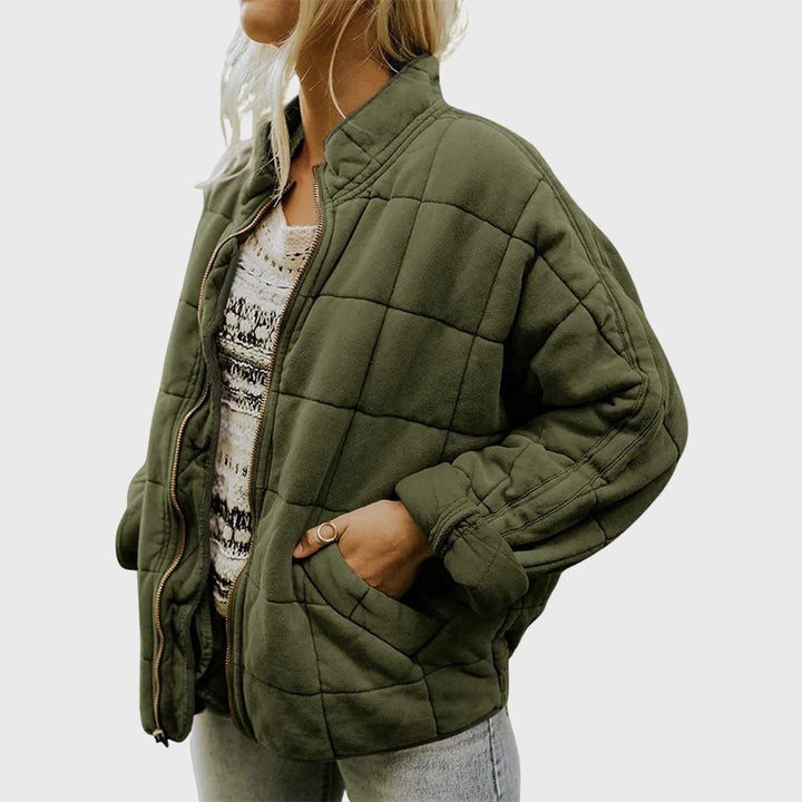 Nina | Oversized gewatteerd bomberjack voor dames