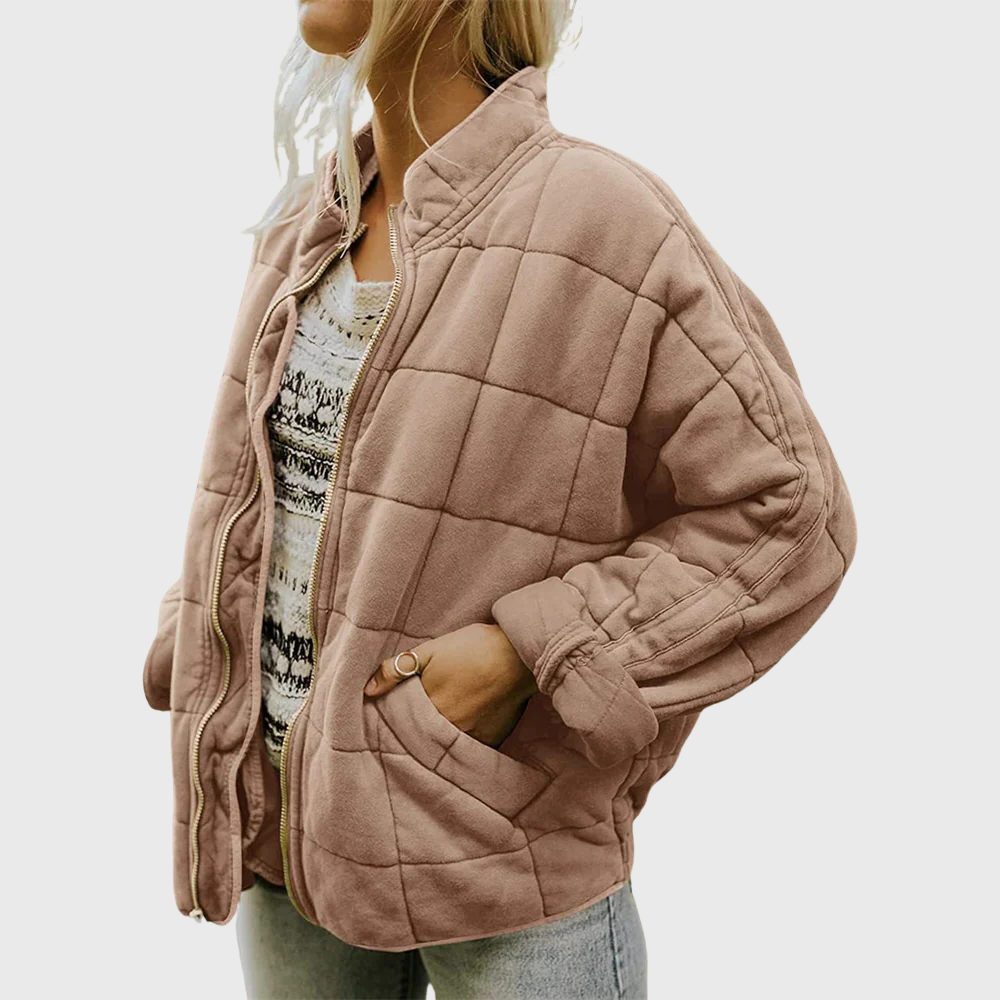 Nina | Oversized gewatteerd bomberjack voor dames