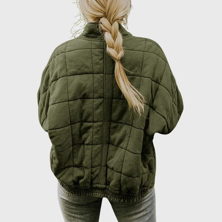 Nina | Oversized gewatteerd bomberjack voor dames