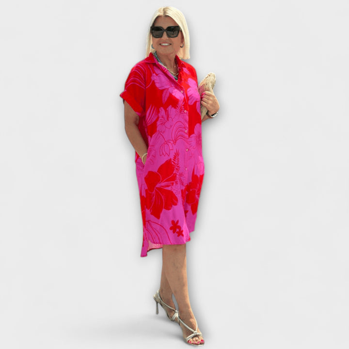 Naomi – Jurk met bloemenpatroon