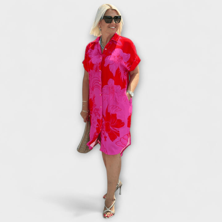 Naomi – Jurk met bloemenpatroon