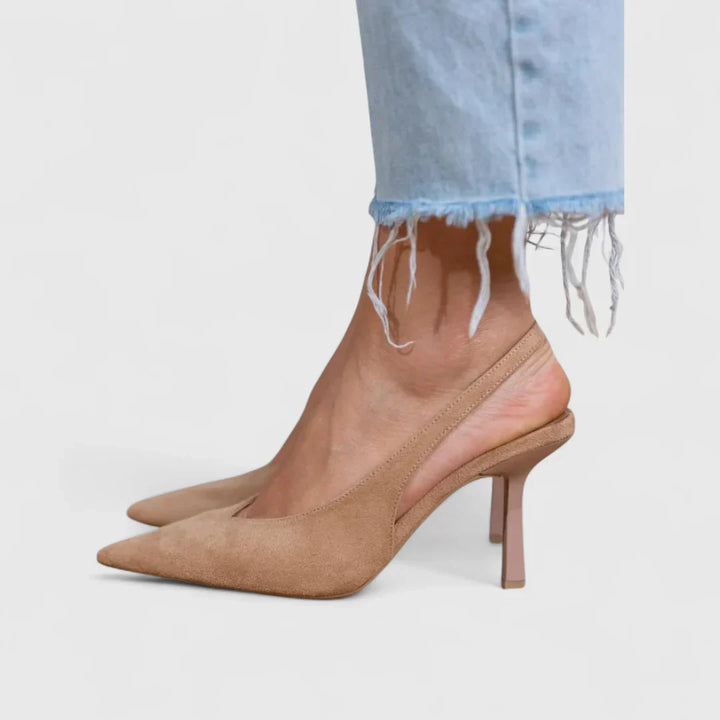 Regula elegante slingback pumps – beige