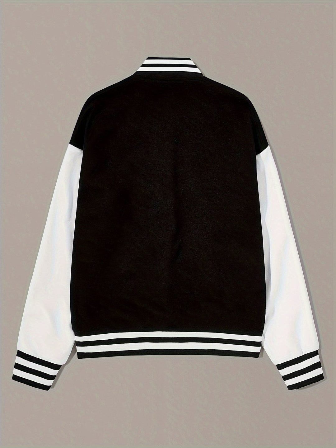 Sarafina | Bomberjack met contrastmouwen en letterbadge voor dames