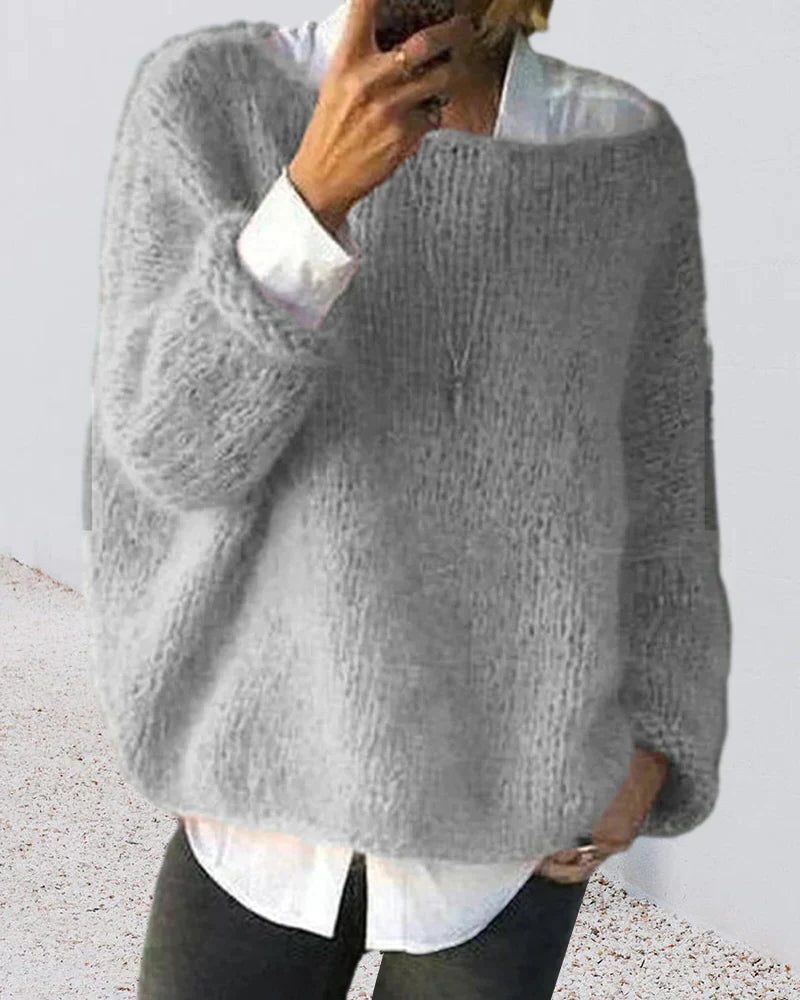 Saraid | Oversized mohair trui voor dames