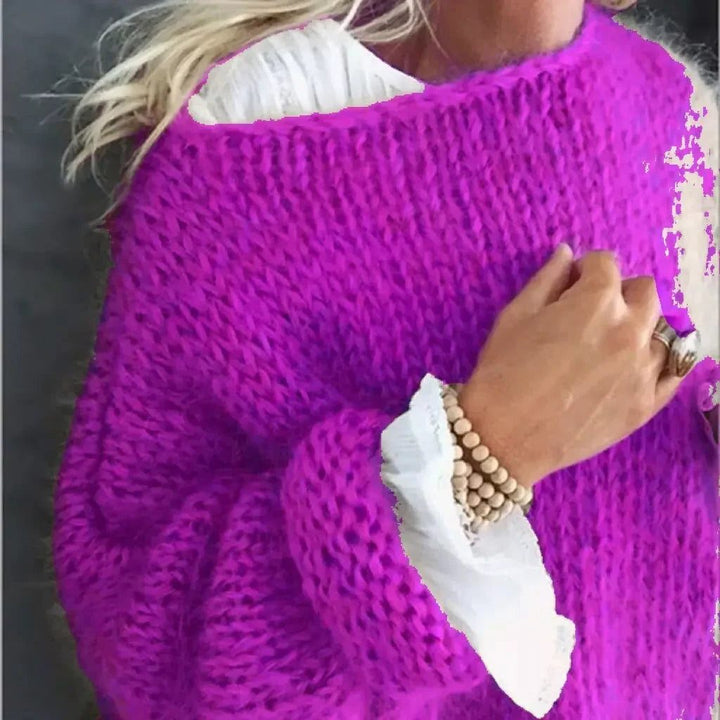 Saraid | Oversized mohair trui voor dames