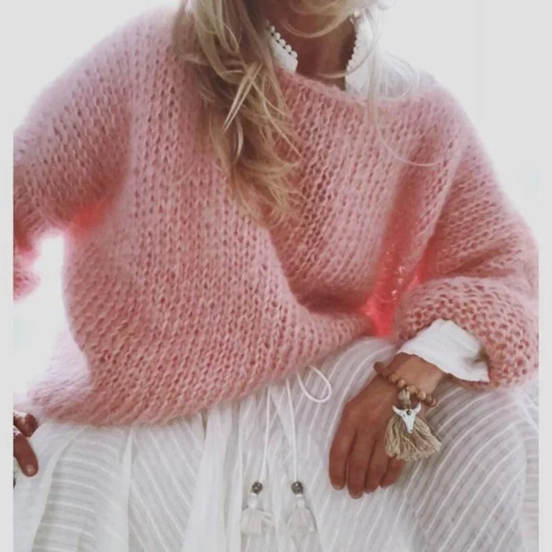 Saraid | Oversized mohair trui voor dames