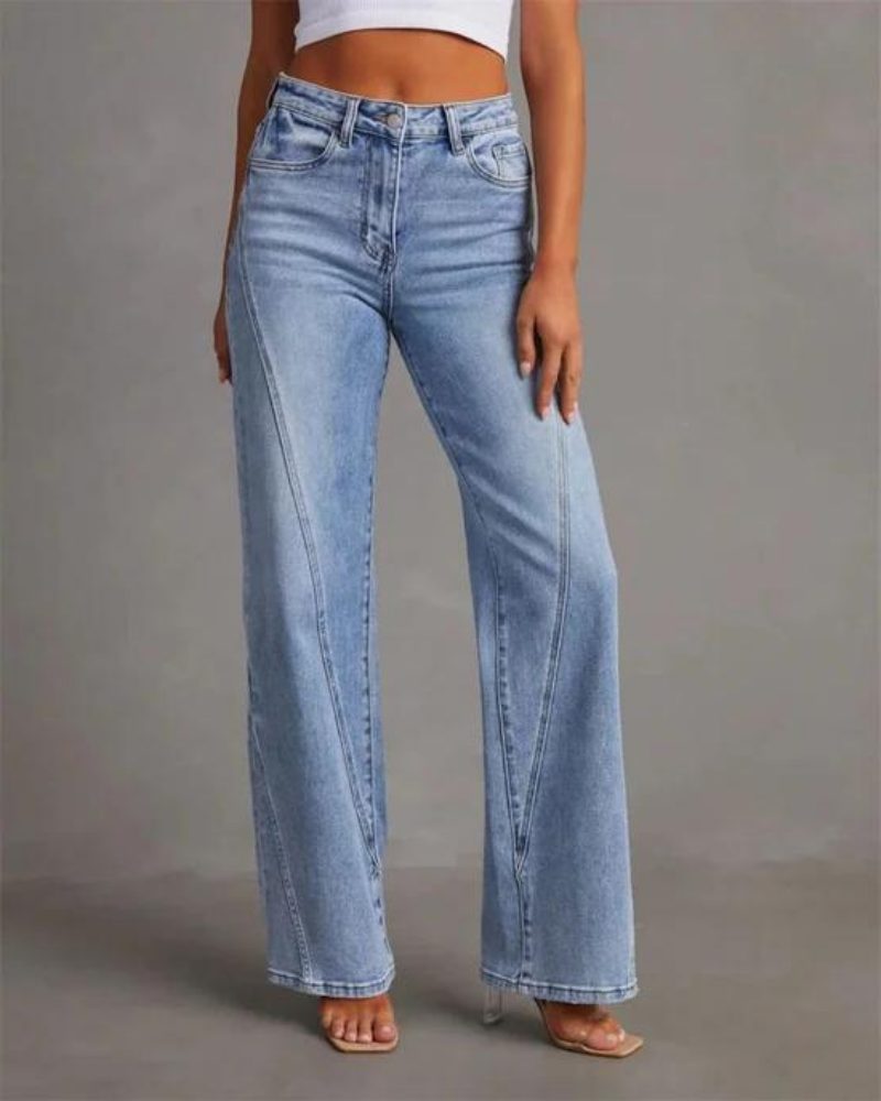 Serra | Wijde jeans voor dames