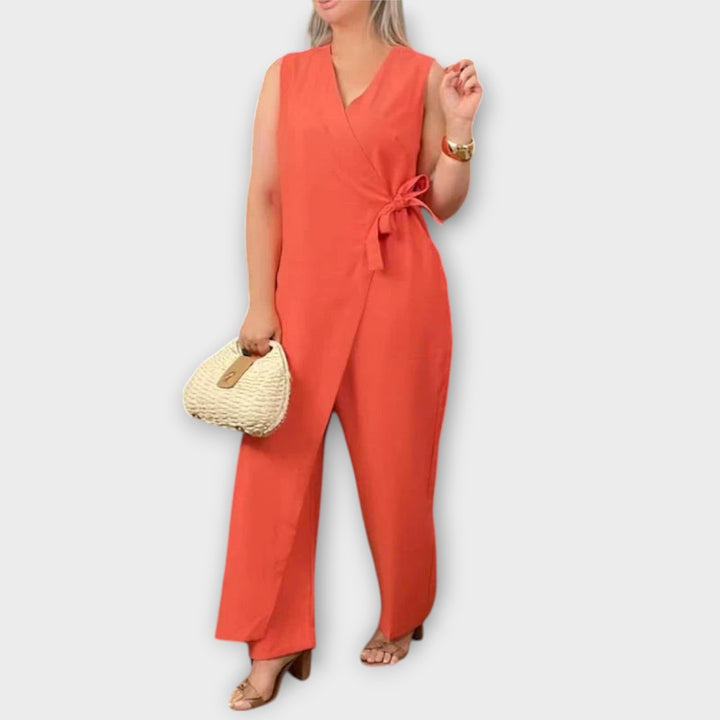 Lilianna - Elegante Jumpsuit met Wikkelstijl