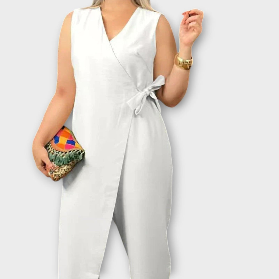 Lilianna - Elegante Jumpsuit met Wikkelstijl
