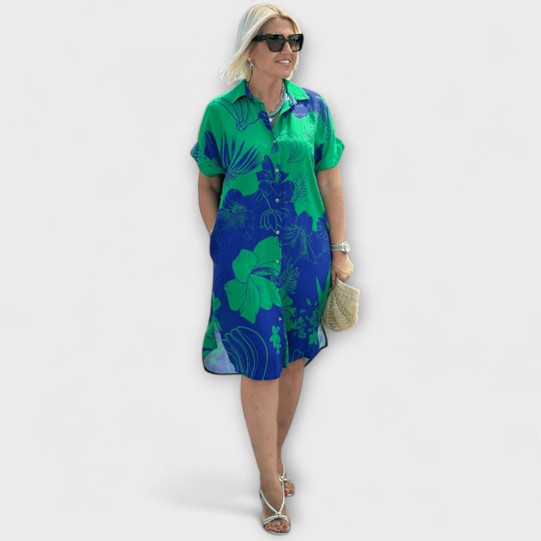 Naomi – Jurk met bloemenpatroon