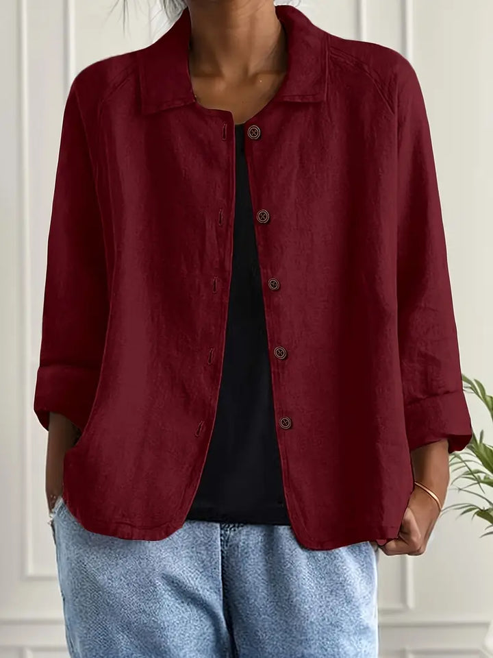 Zara | Oversized blazer met knoopsluiting en brede kraag voor dames