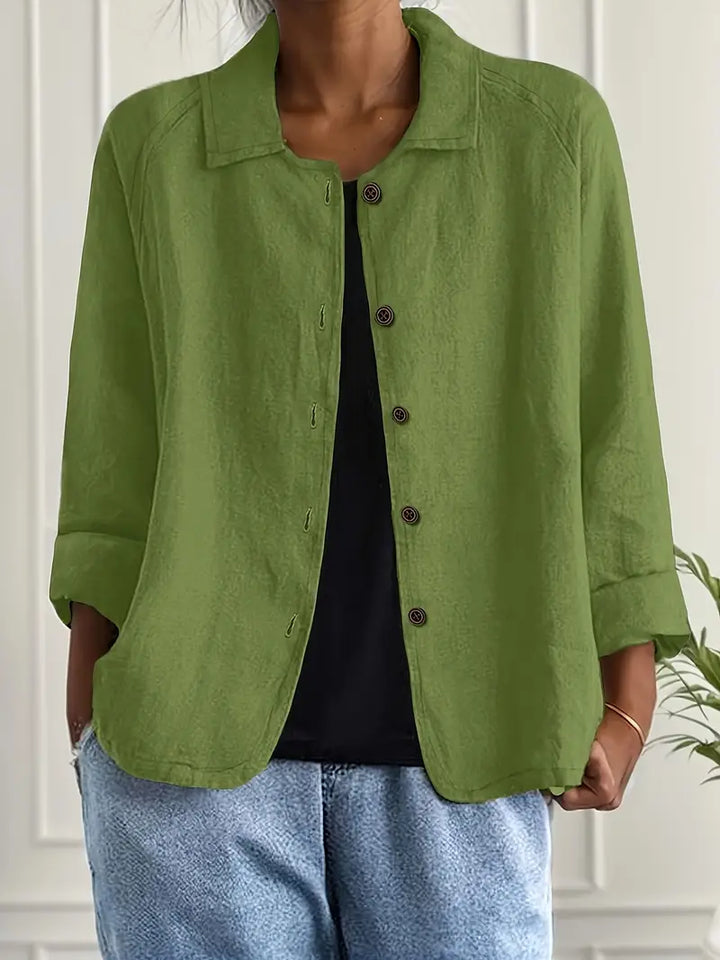 Zara | Oversized blazer met knoopsluiting en brede kraag voor dames