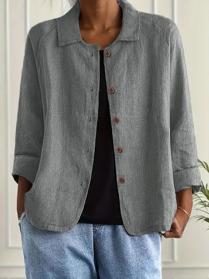 Zara | Oversized blazer met knoopsluiting en brede kraag voor dames
